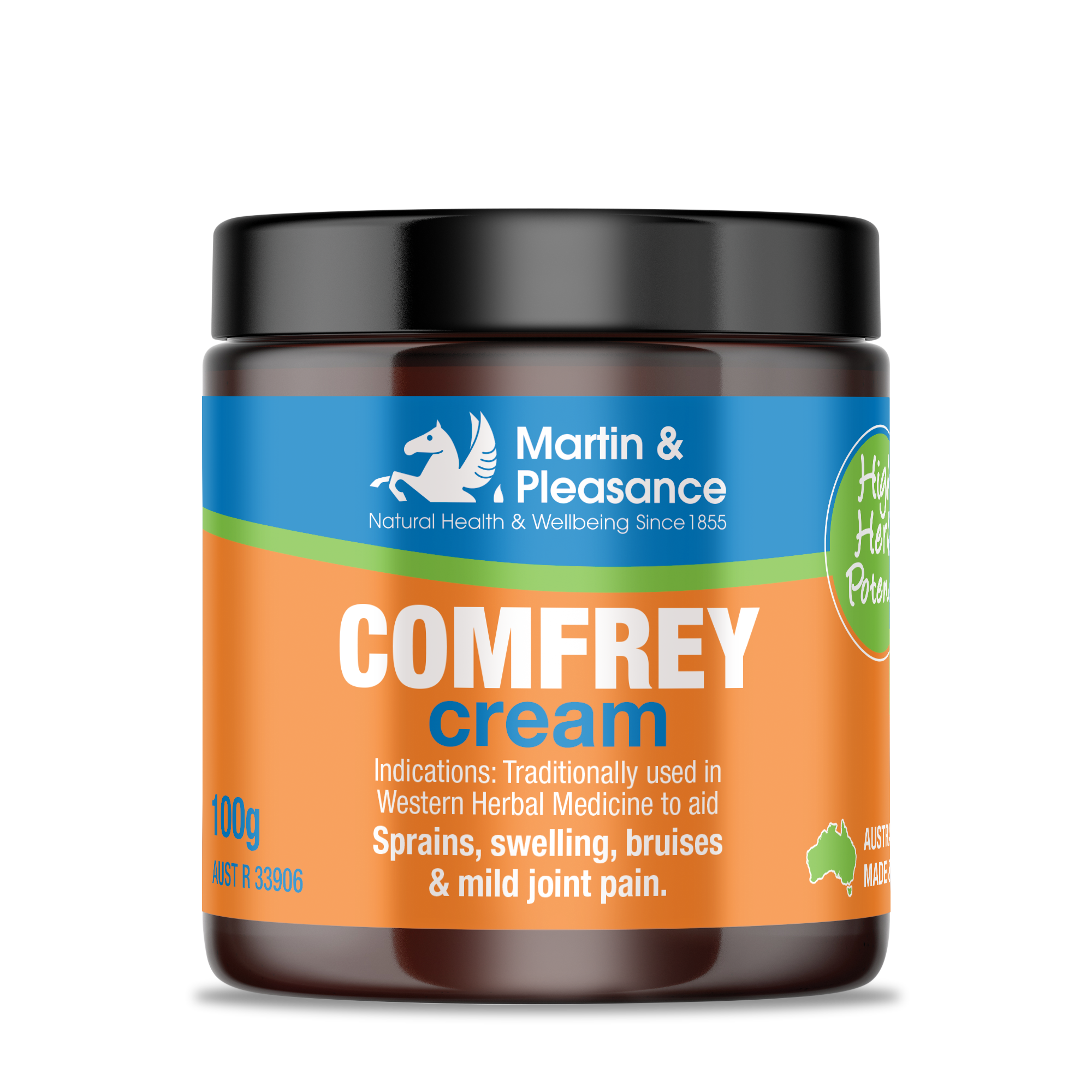 Martin & Pleasance Comfrey Herbal Cream 100g