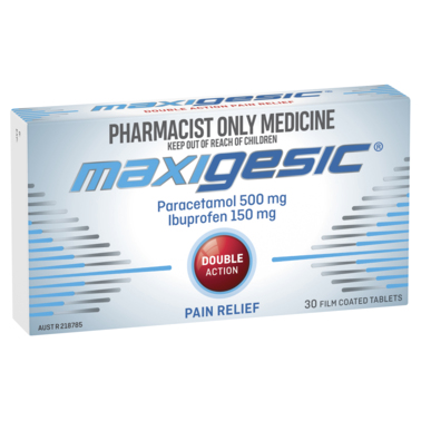 Maxigesic 30 Tablets (S3)