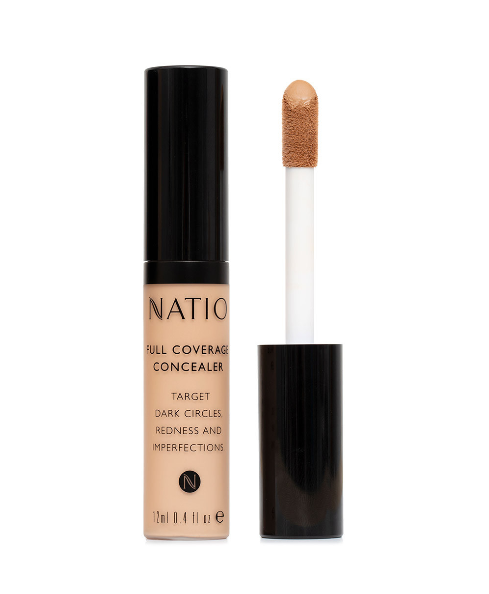 Natio Full Coverage Concealer 12mL Medium