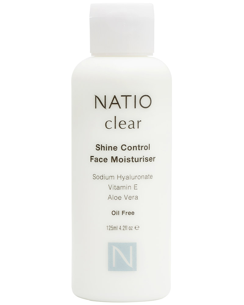 Natio Clear Shine Control Face Moisturiser 125mL