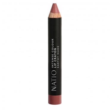 Natio Intense Colour Lip Crayon Earthy Nude