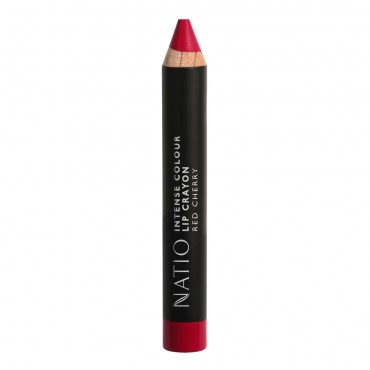 Natio Intense Colour Lip Crayon Red Cherry