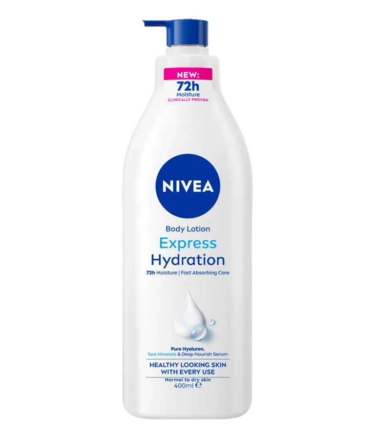 NIVEA Express Hydration Body Lotion Moisturiser 400mL