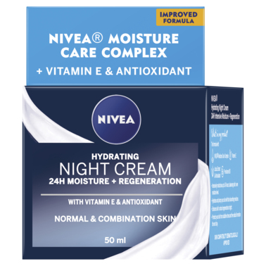 NIVEA Hydrating Night Cream 50mL