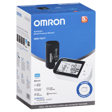 Omron HEM7361T Advanced + AFIB Blood Pressure Monitor