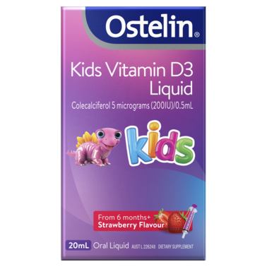 Ostelin Kids Vitamin D3 Liquid 20mL