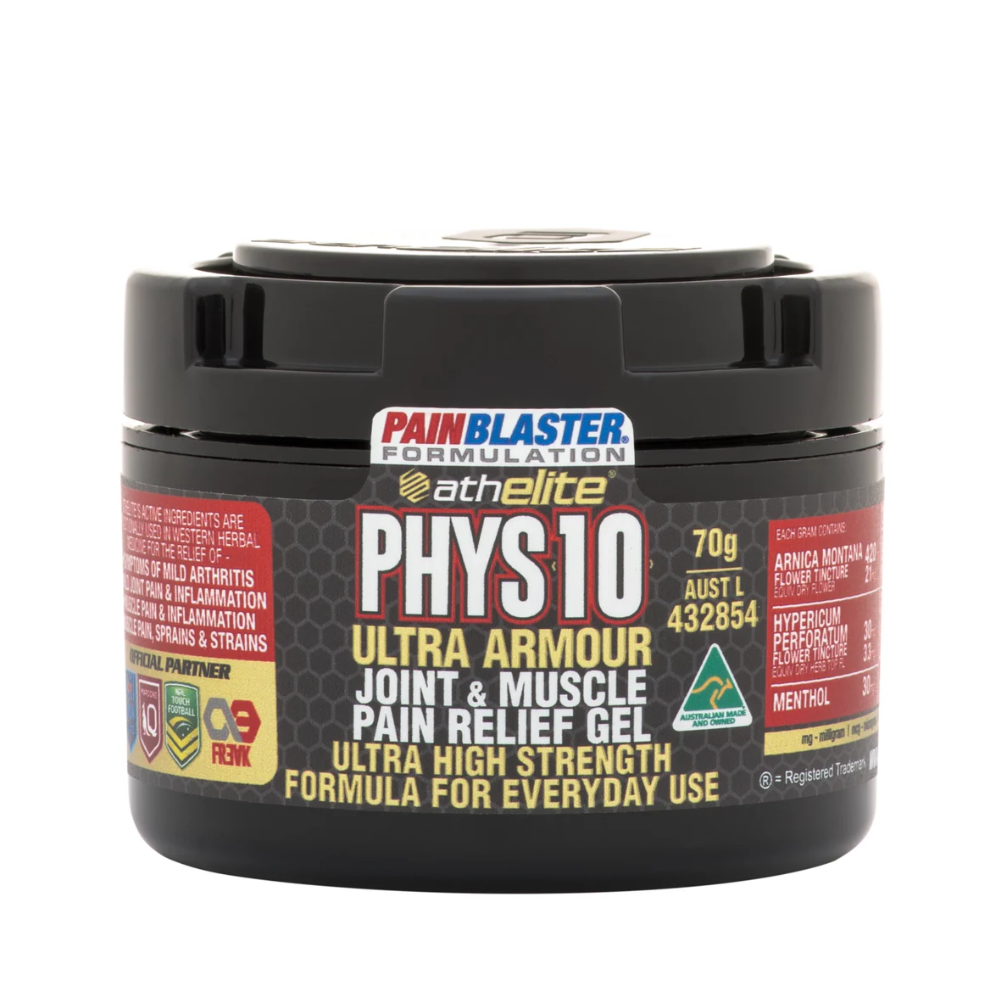 Athelite Phys10 Joint & Muscle Pain Relief Cream 70g
