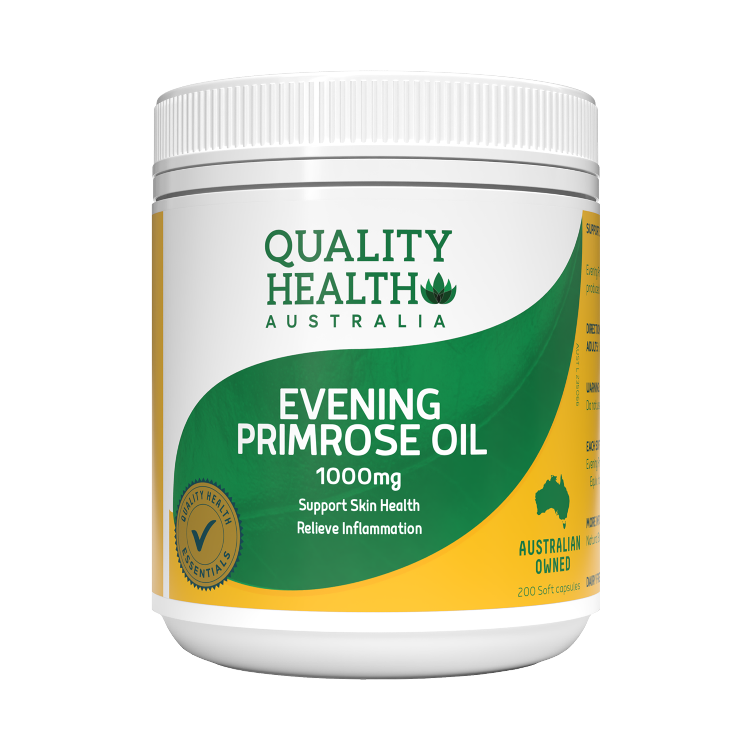 Quality Health Australia Evening Primrose Oil 200 Capsules