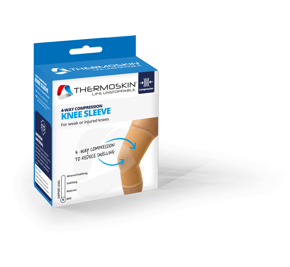 Thermoskin 4 Way Compression Knee Sleeve - Medium