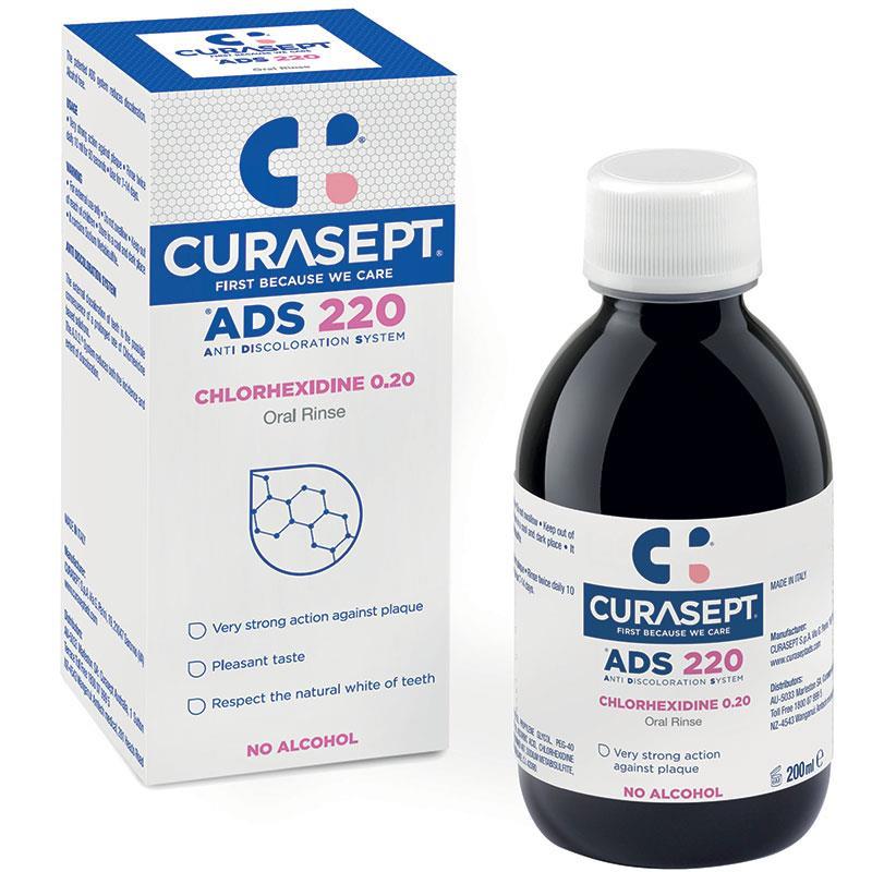 Curasept ADS 220 0.20% Chlorhexidine Mouth Rinse 200mL