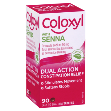 Coloxyl with Senna 90 Tablets