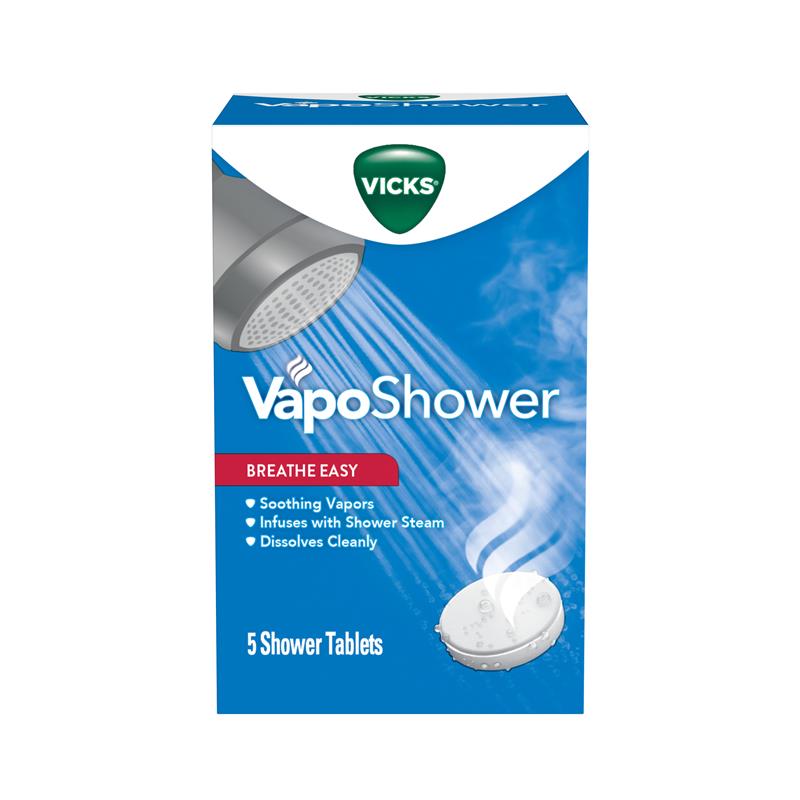 Vicks VapoShower 5 Shower Tablets