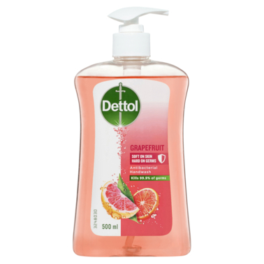 Dettol Anti-Bacterial Hand Wash Grapefruit 500mL