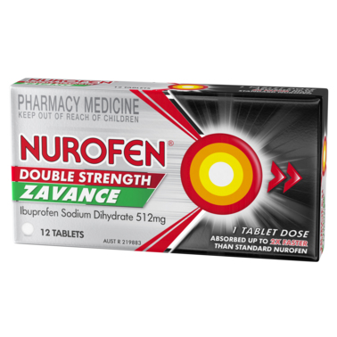 Nurofen Double Strength Zavance 12 Tablets