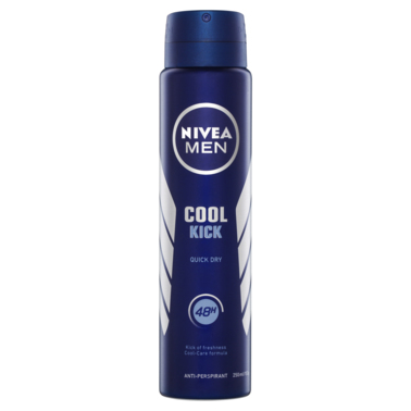 NIVEA Men Cool Kick Anti-Perspirant Aerosol  250mL