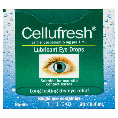 Cellufresh Eye Drops 0.4ml - 30 Vials