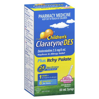 Children's ClaratyneDES Syrup 60mL