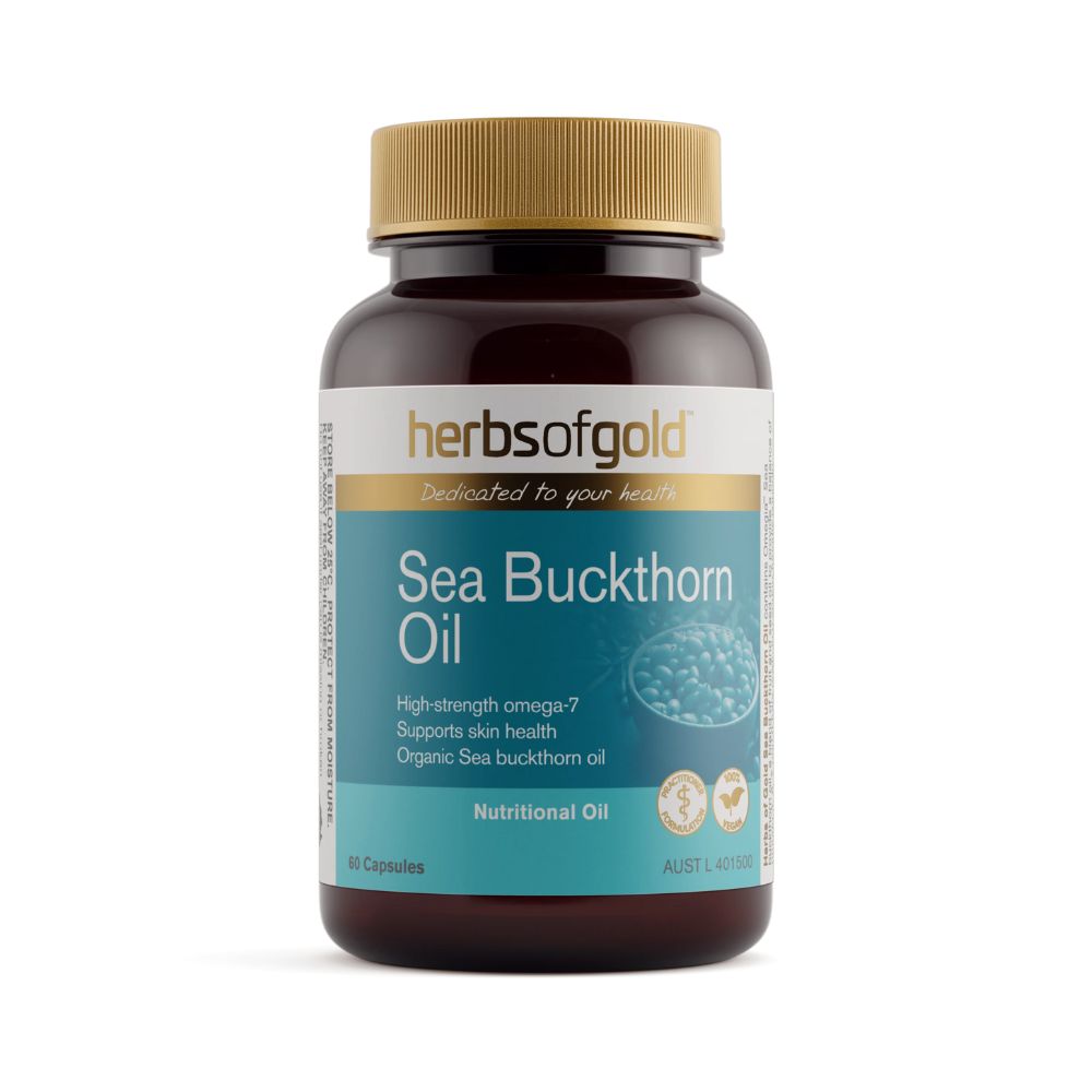 Herbs of Gold Sea Buckthorn Oil 60 Capsules