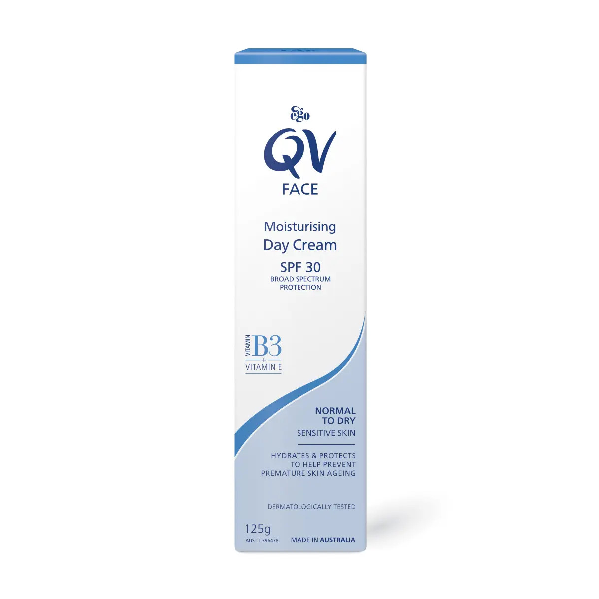 Ego QV Face Moisturising Day Cream SPF30 125g