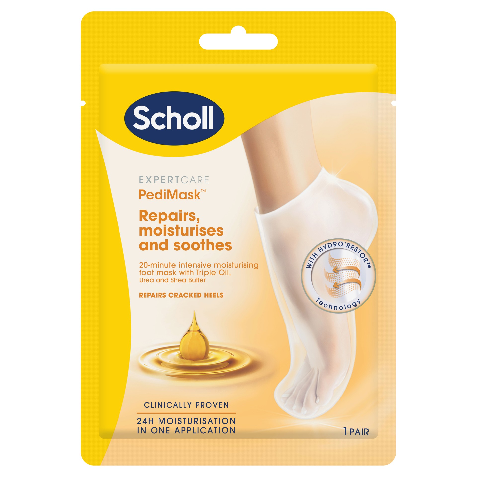 Scholl ExpertCare Pedimask