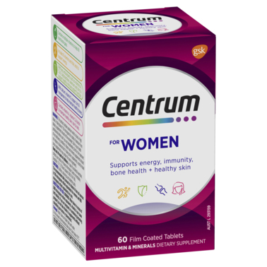 Centrum For Women 60 Tablets