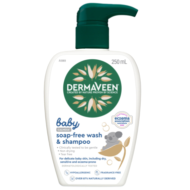 DermaVeen Baby Calmexa Body Wash & Shampoo 250mL