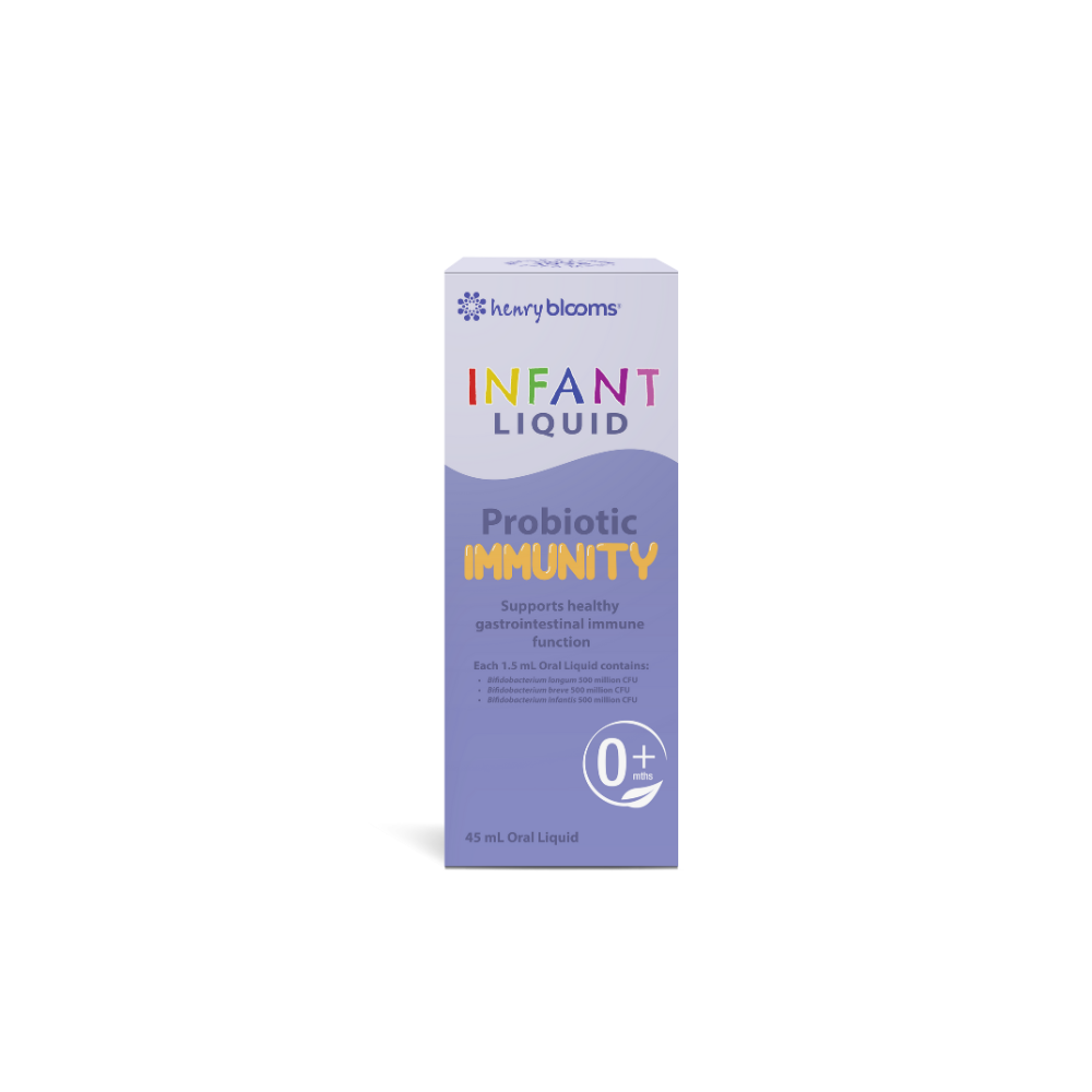 Henry Blooms Infant Liquid Probiotic Immunity 45mL