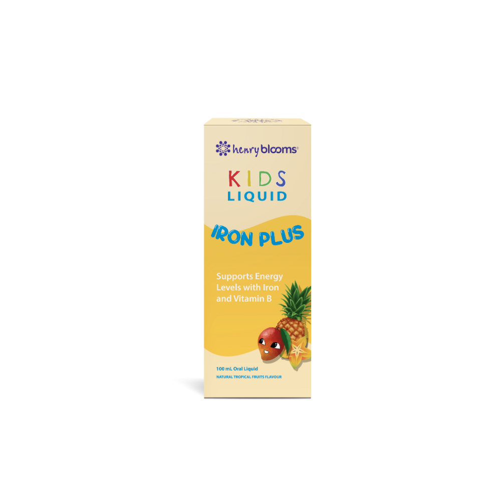 Henry Blooms Kids Liquid Iron Plus 100 mL