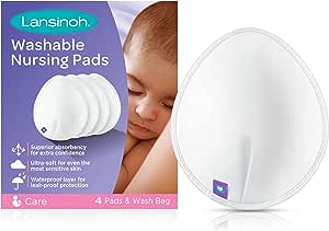Lansinoh Washable Nursing Pads 4 Pack