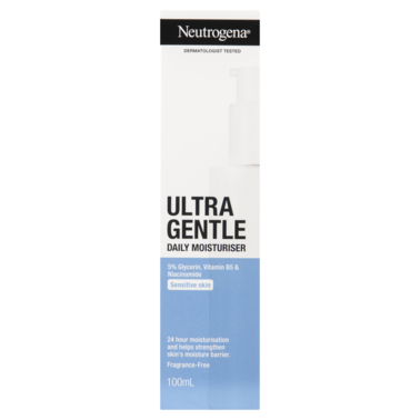 Neutrogena Ultra Gentle Daily Moisturiser Sensitive 100mL