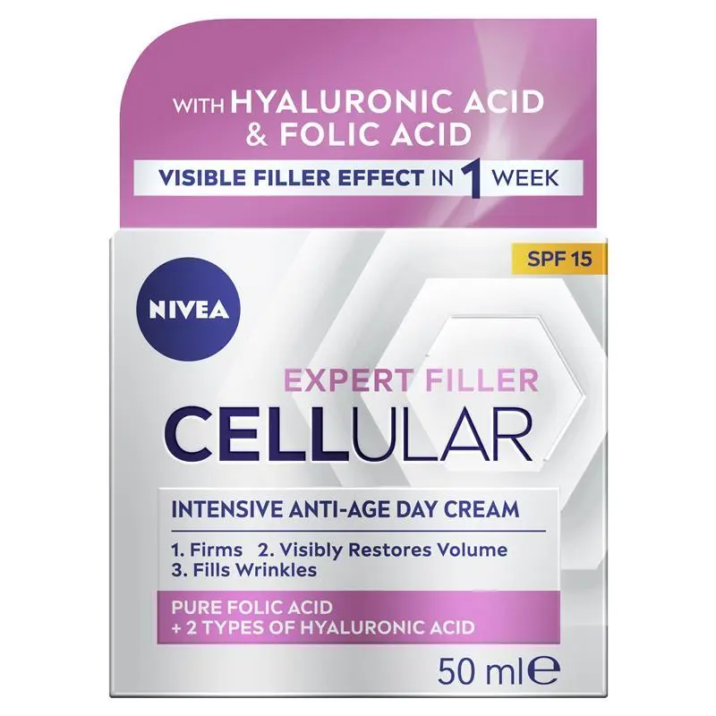 NIVEA Cellular Filler Expert Anti-Age Day Cream SPF15 50mL