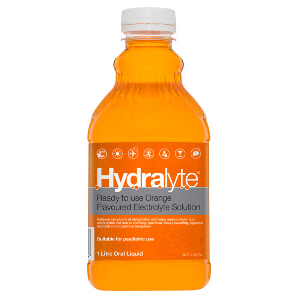 Hydralyte Liquid Orange 1L