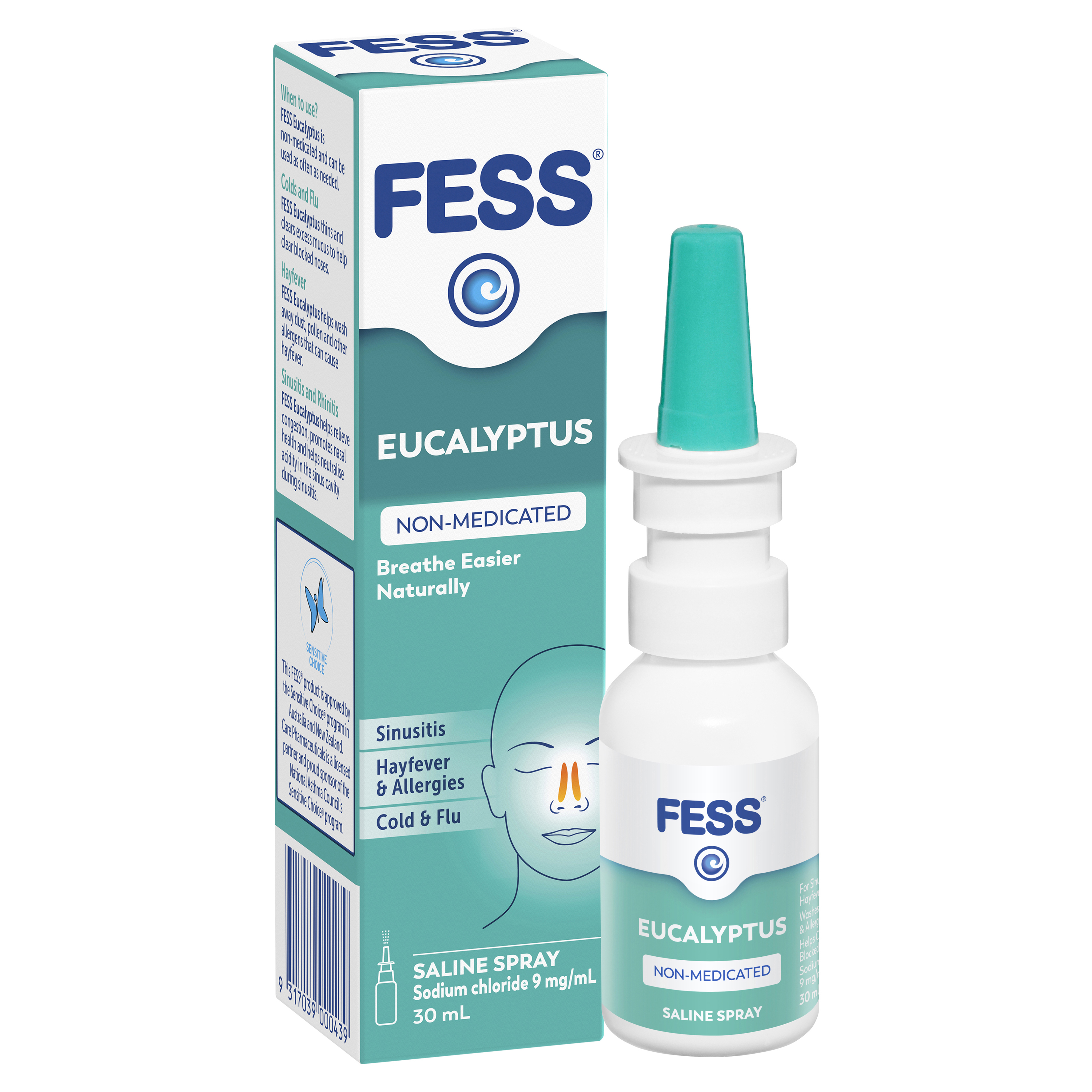 Fess Eucalyptus Nasal Spray 30mL