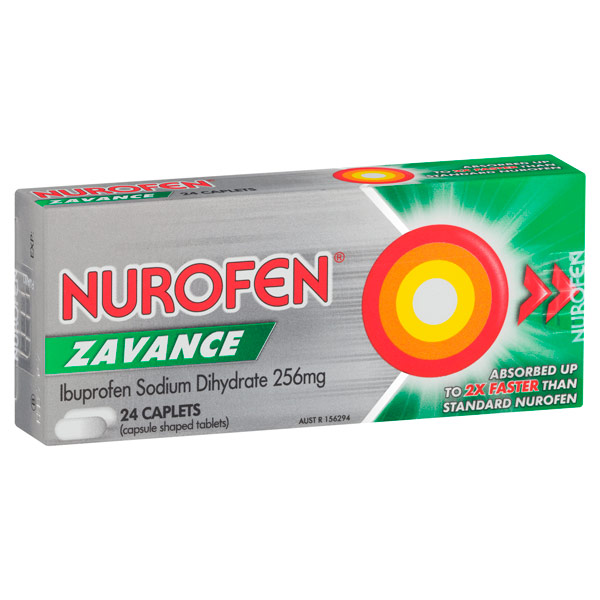 Nurofen Zavance - 24 Caplets
