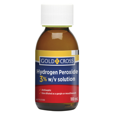 Gold Cross Hydrogen Peroxide 3% 100mL