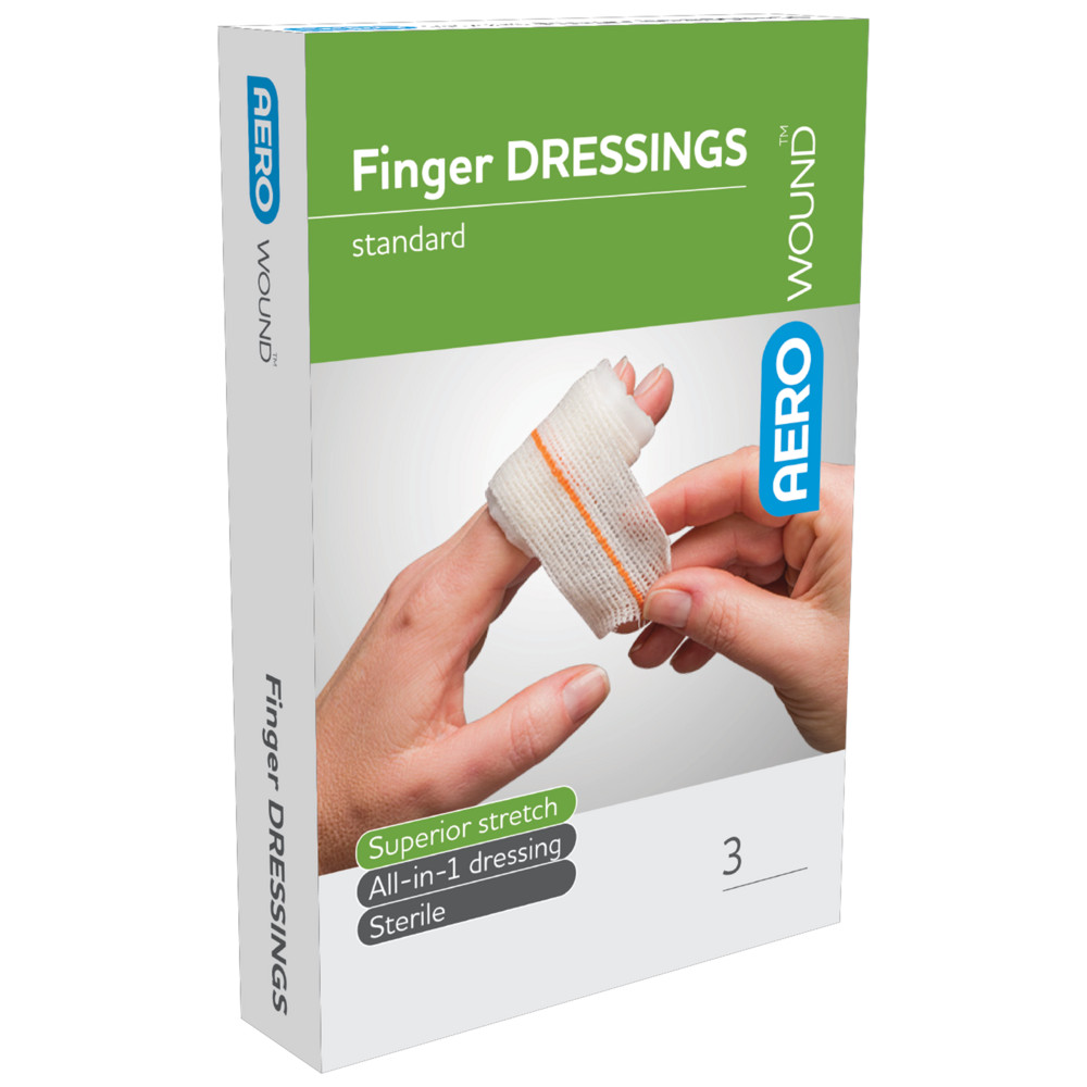 AeroWound Finger Dressing 3 Pack