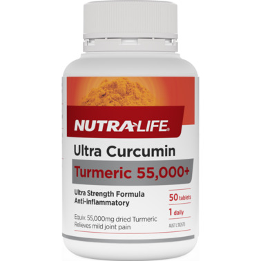 Nutra-Life Ultra Curcumin Turmeric 55,000+ 50 Tablets