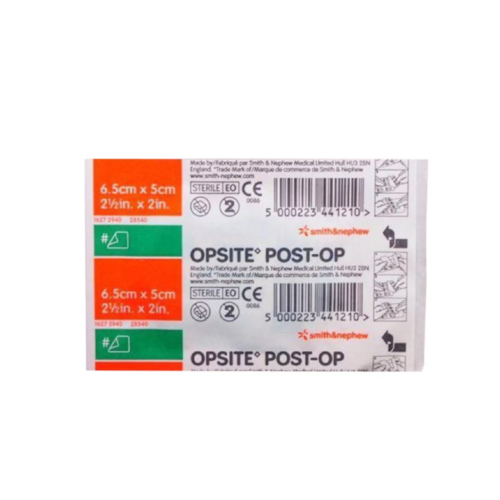 Opsite Post-Op Waterproof Dressing 6.5 x 5cm Single Dressing