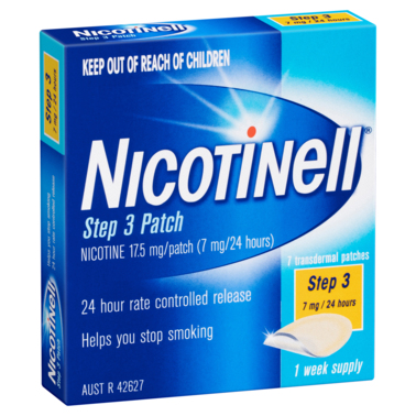 Nicotinell Stop Smoking Step 3 Patch 7mg 7 Pack