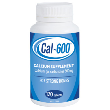 Cal-600 Calcium 1500mg 120 Tablets