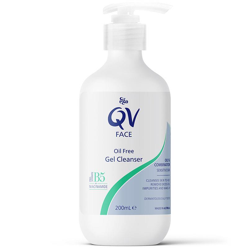 Ego Qv Face Oil Free Foaming Gel Cleanser 200mL