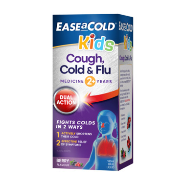 Ease-a-Cold Kids Cough Cold & Flu 180ml