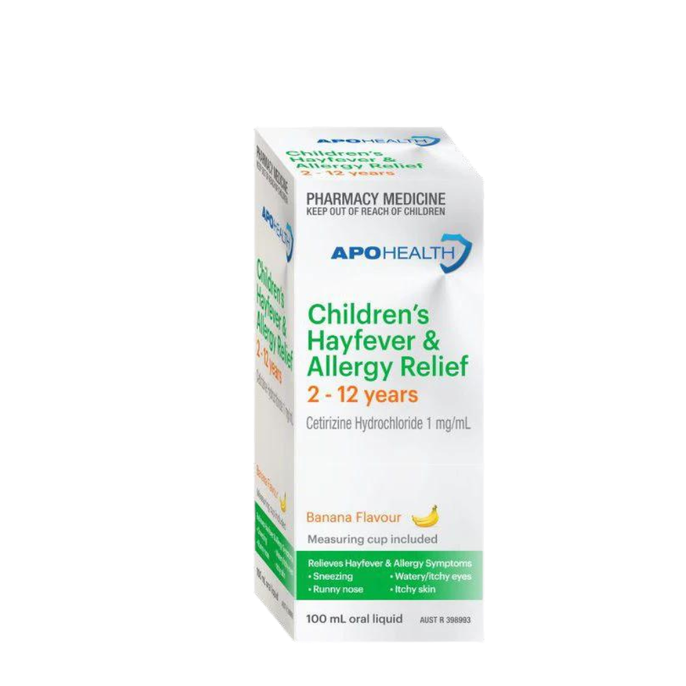 ApoHealth Childrens Hayfever & Allergy Liquid 100mL