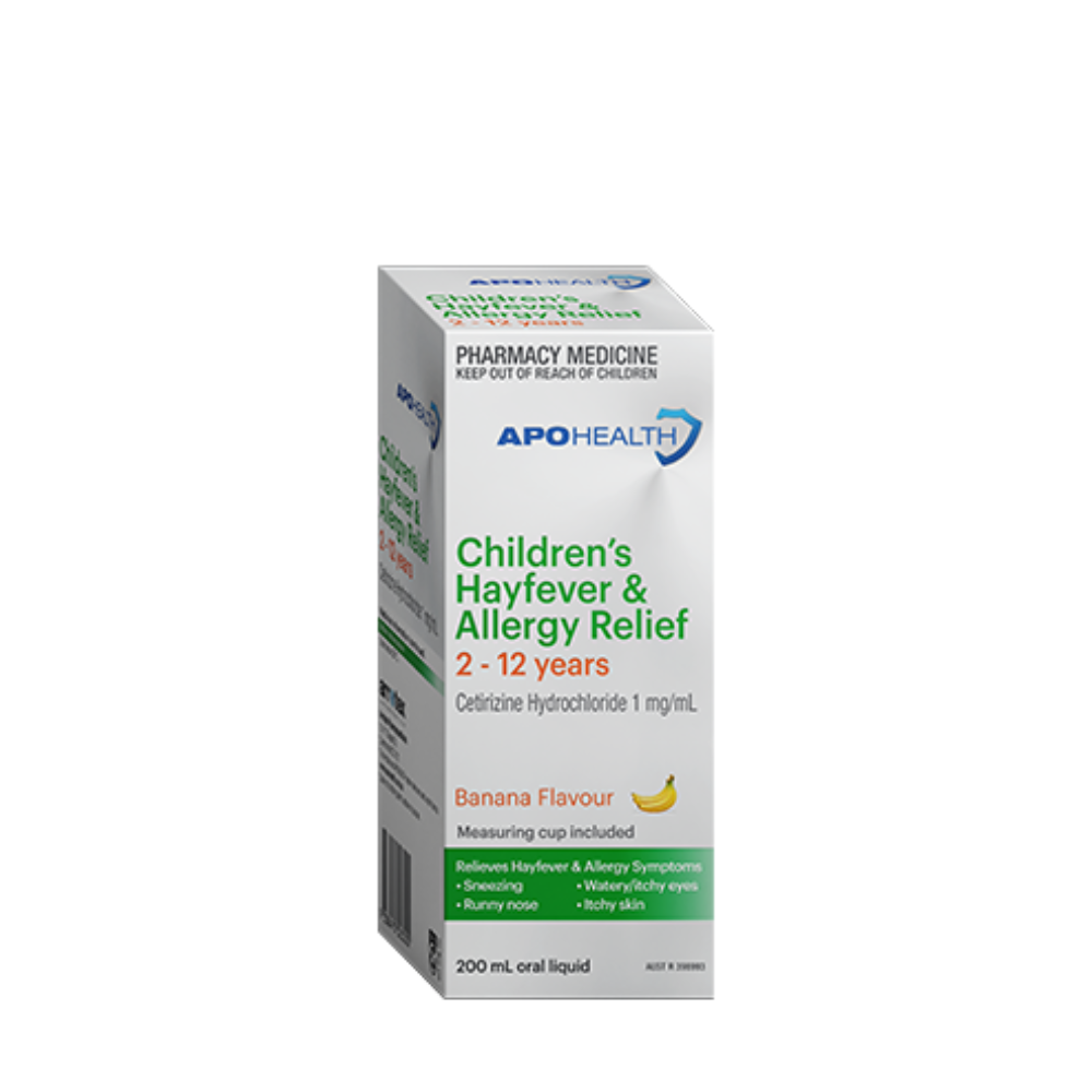 ApoHealth Childrens Hayfever & Allergy Liquid 200mL