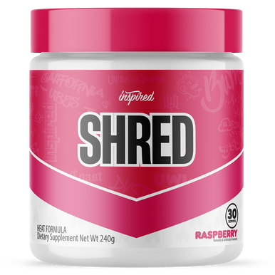 Inspired Nutraceuticals Is Shred Raspberry 30 Serves 240g | Blooms The ...