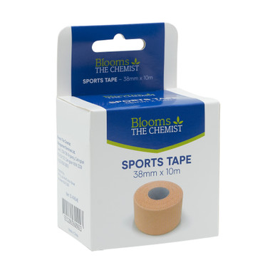 Blooms The Chemist Sports Tape Tan 38 mm X 10.0 m | Blooms The Chemist