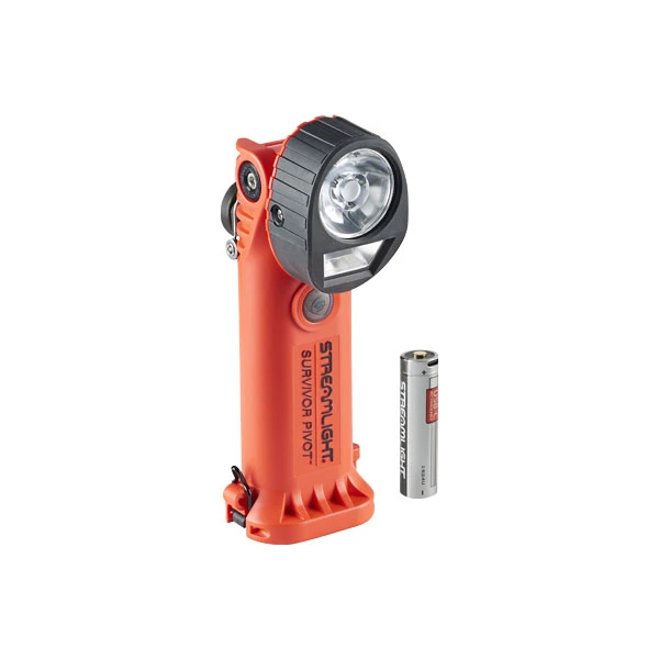 streamlight survivor led alkaline flashlight 90545 175-Lumen Right-Angle Flashlight, Black Make your everyday life more convenient and simpler with our range of Home Tools that offer the reliability and durability you desire Streamlight Survivor Pivot