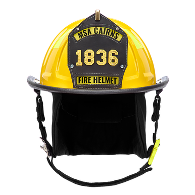 MSA Cairns N5A New Yorker Leather Traditional Structural Helmet