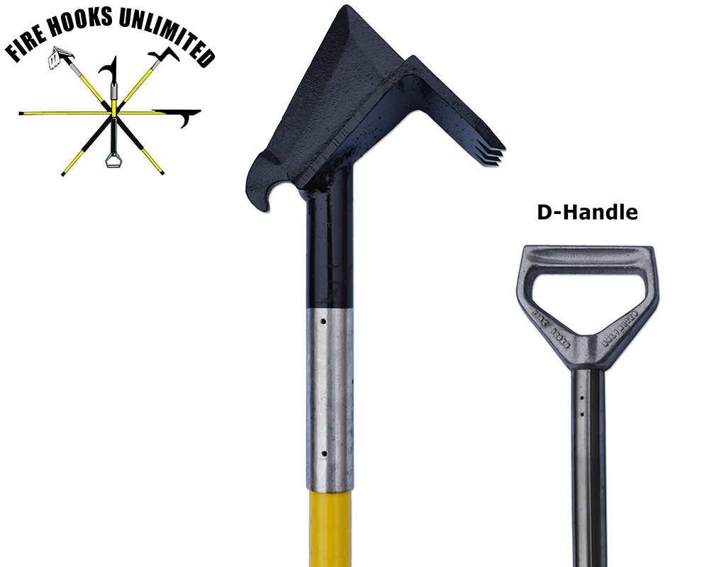 Fire Hooks Unlimited Dry Wall Hook, Fiberglass Handle