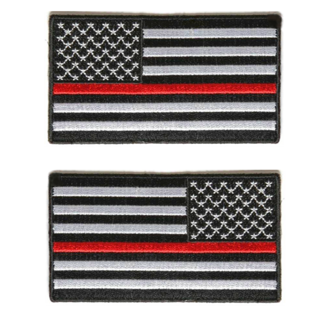 Thin Red Line Decal – Red Lives Matter American Flag Sticker For Cars, Windows, & More